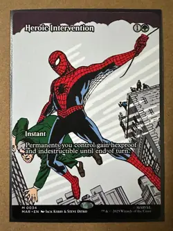 Heroic Intervention MYTHIC Marvel's Spider-Man MAR MTG Magic The Gathering NEW - Image 1