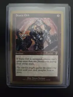 Static Orb - Alex Borteh - 2001 ~ Near Mint World Championship Q MTG Magic Ultim - Image 1