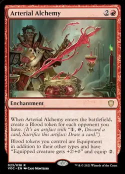 Arterial Alchemy [Innistrad: Crimson Vow Commander] Magic MTG - Image 1