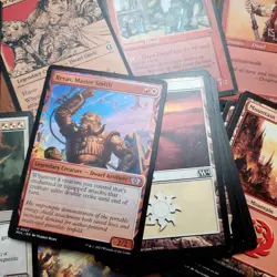 Whole COMMANDER Magic Deck MTG - Reyav Master Smith DWARVES Red/White Tribal Fun - Image 1