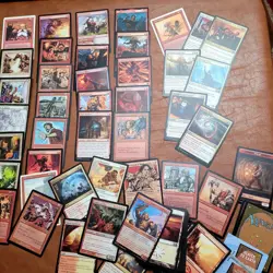 Whole COMMANDER Magic Deck MTG - Reyav Master Smith DWARVES Red/White Tribal Fun - Image 2