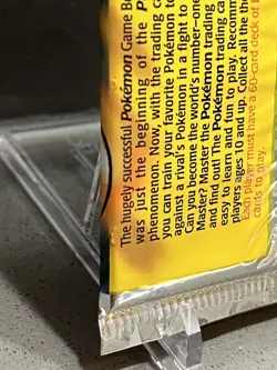 Pokemon FACTORY SEALED 1999 Base Set Unlimited Charizard Art Booster Pack. WOTC - Image 3