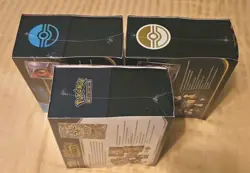 Pokemon Lot Of 3 ETB: Phantasmal Flames, Mega Evolution & Surging Sparks Sealed - Image 5