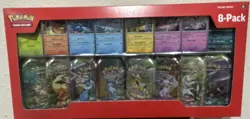 **NEW** Pokemon TCG: Prismatic Evolutions Costco 8-Pack Mini Tins Factory Sealed - Image 1