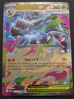 Pokemon TCG: Phantasmal Flames - Mega Charizard X ex (013/094) Double Rare Holo - Image 1