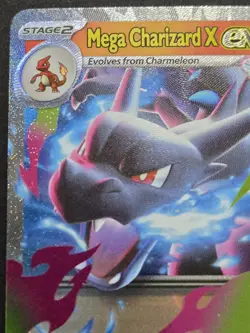 Pokemon TCG: Phantasmal Flames - Mega Charizard X ex (013/094) Double Rare Holo - Image 2
