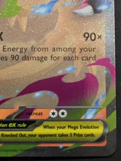 Pokemon TCG: Phantasmal Flames - Mega Charizard X ex (013/094) Double Rare Holo - Image 4