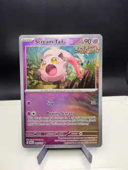 Scream Tail 042/131 Pokemon TCG S&V Prismatic Evolutions Masterball Reverse NM - Image 1