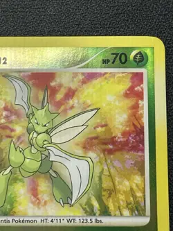 Pokemon Scyther 46/100 Reverse Holo 2008 Majestic Dawn MP - Image 3