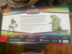 Two Pokemon Lucario Ex & Tyranitar Ex Premium Collection Prismatic Evolutions ✅ - Image 3