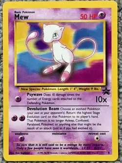 Mew #151 LV.23 1999-2000 Pokemon Wizards Black Star Promo - Image 1