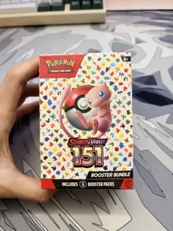 Pokemon TCG Scarlet and Violet 151 Booster Bundle 6 Packs Set SEALED - Image 1