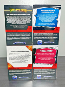 Pokemon Black Bolt White Flare Surging Sparks Mega Evo Booster Bundle x4 ⚡💎 - Image 4