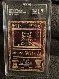 Ancient Mew - 2000 WOTC Pokemon the Movie Promo - TAG MINT 9 - Image 1