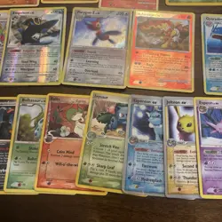 Huge Pokemon Holo Reverse Foil Vintage Mid Era Fire Gas Collection - Image 5