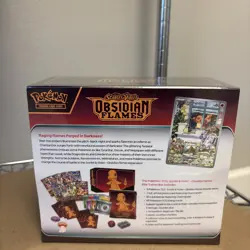 Pokemon Scarlet Violet Obsidian Flames Elite Trainer Box ETB Sealed - Image 3