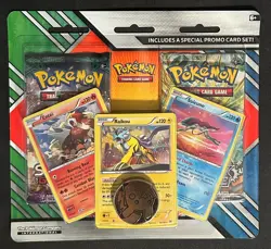 POKEMON XY STEAM SIEGE Legendary Beasts 2-Pack Blister Raikou Entei Suicune - Image 1