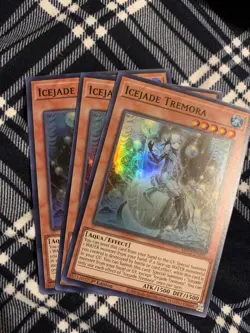 3x Icejade Tremora 1st Edition Super Rare MP22-EN191 Yu-Gi-Oh! - Image 1