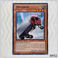 Truckroid - BP02-EN055 - Rare 1st Edition Yugioh - Image 1