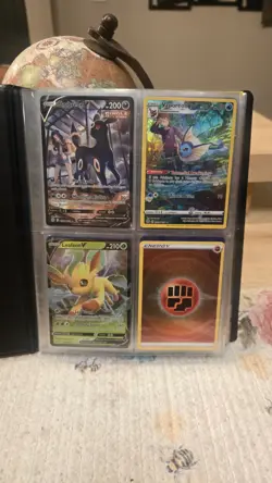 Pokemon cards collection rare lot with binder/80 cards - Image 2