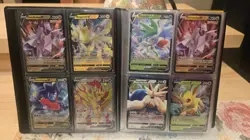 Pokemon cards collection rare lot with binder/80 cards - Image 3