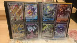 Pokemon cards collection rare lot with binder/80 cards - Image 5