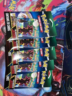 Pokemon Trading Card 20 Cards 5 Mystery Packs total.1 Foil Guaranteed SEALED NEW - Image 1