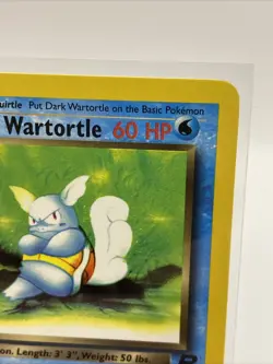 DARK WARTORTLE 46/82 Pokemon Card TCG Team Rocket Vintage WOTC Unlimited Lot 2 - Image 4