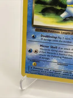 DARK WARTORTLE 46/82 Pokemon Card TCG Team Rocket Vintage WOTC Unlimited Lot 2 - Image 5