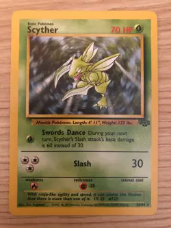 Pokemon Vintage 1999 Jungle Fossil Rare Card Lot Non Holo NM - Image 2