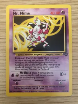 Pokemon Vintage 1999 Jungle Fossil Rare Card Lot Non Holo NM - Image 3