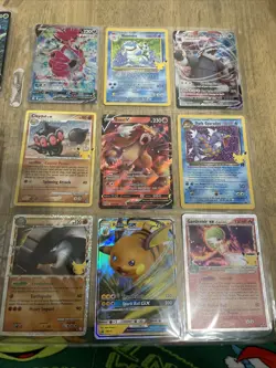 Pokemon Binder 16 Pages 18 Jumbo Cards - Image 1