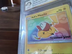 Pokemon Cards promo sr v ash's pikachu vmax secret sm108 ex graded art card b19 - Image 4