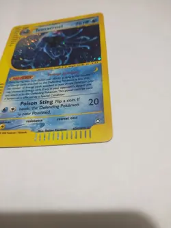 Nice Holo Rare H26/H32 Aquapolis WoTC Pokemon Card 2002 Vintage Tentacruel - Image 3