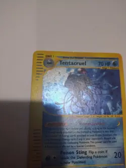Nice Holo Rare H26/H32 Aquapolis WoTC Pokemon Card 2002 Vintage Tentacruel - Image 5