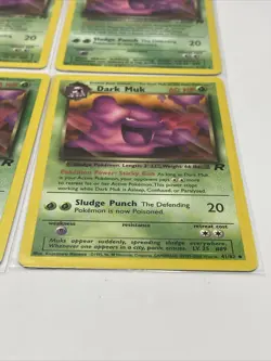 Dark Muk 41/82 Six Copies Of The Card In Near Mint Condition - Image 5