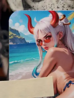 1/1 Only 1 Made Yamato Beach Bikini One Piece Spicy Tan Lonestar Customs Card - Image 2