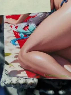 1/1 Only 1 Made Yamato Beach Bikini One Piece Spicy Tan Lonestar Customs Card - Image 5