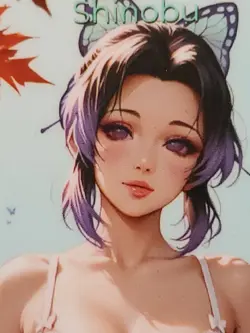 1/1 Only 1 Made Shinobu Fall Demon Slayer NSFW Lonestar Customs Waifu Card - Image 4