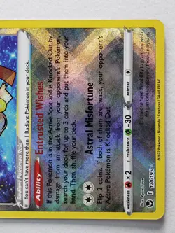 HOLO Radiant Jirachi 120/195 NM / M Silver Tempest Pokemon Card $2 Flat Shipping - Image 3