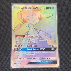 Genesect GX - 224/214 - Secret Rare - Lost Thunder - Pokemon Card - LP - Image 1