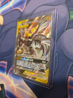 Pokemon Pikachu & Zekrom GX SM168 Tag Team Promo Card Full Art Card - Image 2