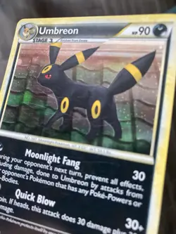 Pokemon Umbreon Undaunted HGSS Holo Ultra Rare Card 10 - Image 2