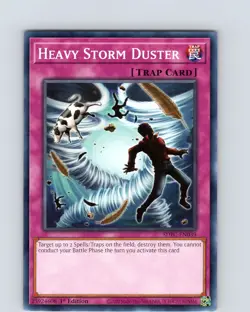 Yu-Gi-Oh TCG Heavy Storm Duster SDFC-EN039 1st Edition Regular Common Card NM - Image 1