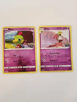 Pokemon Go Reverse Holo Evolution Pair Lot 8 Cards - Image 3