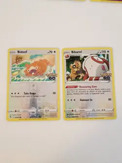 Pokemon Go Reverse Holo Evolution Pair Lot 8 Cards - Image 5