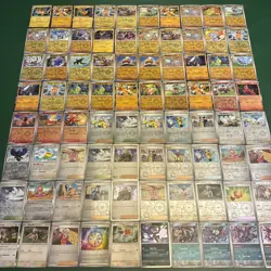Pokemon Paldea Evolved - Bulk Card Lot 300+ Common, Uncommon, Rare Holo - Image 1