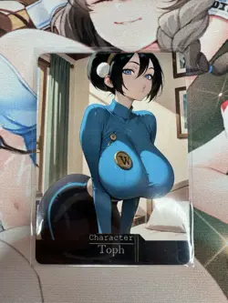 Toph Avatar The Last Airbender Goddess Story Waifu Anime Custom Card - Image 1