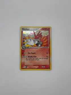 Blaziken HOLO RARE 1/17 Pop Series 1 Pokemon Card LP 2004 - Image 1