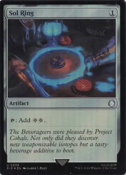 Sol Ring NM Foil Fallout #239 Uncommon MTG - Image 1